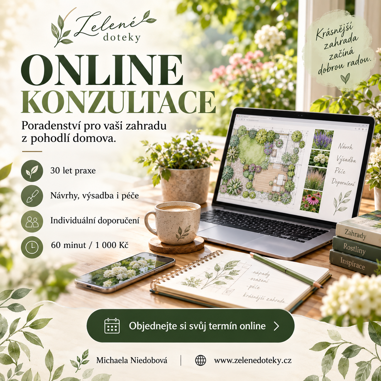 online konzultace zahrada